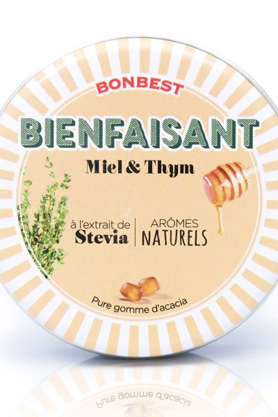 BONBEST Bienfaisant Gomme d'acacia à la Stévia boite 35g