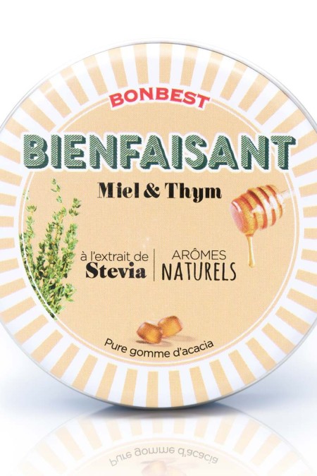 BONBEST Bienfaisant Gomme d'acacia à la Stévia boite 35g