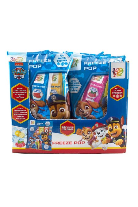 Freeze Pop x10 fusettes 50ml - Sucettes à congeler au jus de fruits