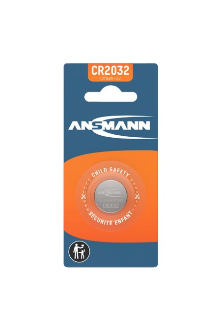 ANSMANN Pile bouton CR2032 Lithium 3V