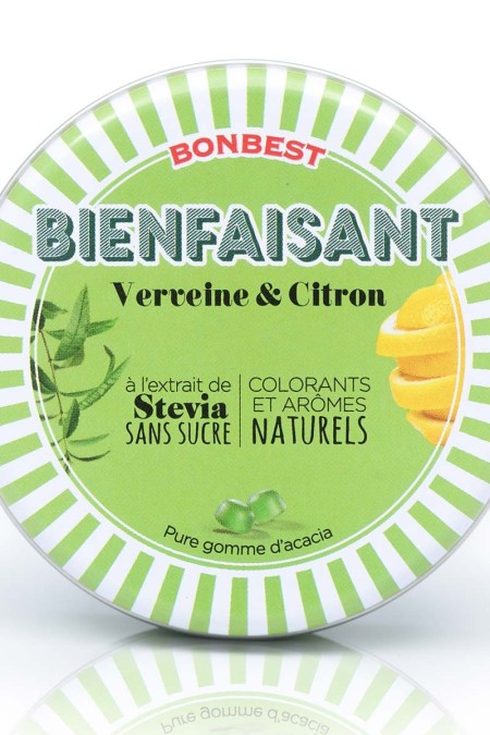 BONBEST Bienfaisant Gomme d'acacia à la Stévia boite 35g