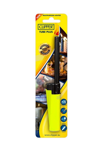 CLIPPER Allume-feu Tube Plus, réutilisable et rechargeable
