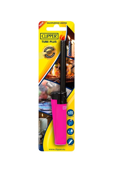 CLIPPER Allume-feu Tube Plus, réutilisable et rechargeable