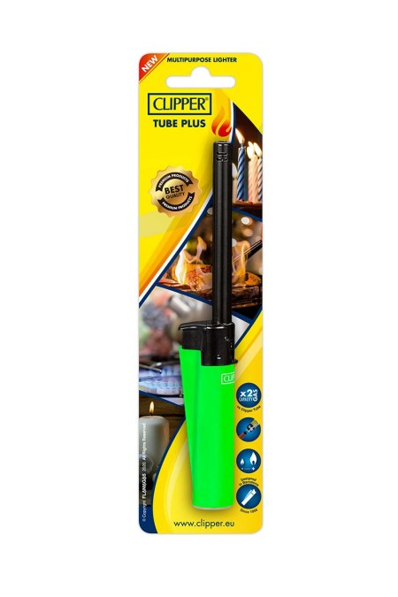 CLIPPER Allume-feu Tube Plus, réutilisable et rechargeable