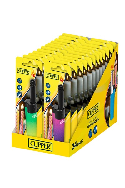 CLIPPER Allume-feu Mini Tube, réutilisable et rechargeable