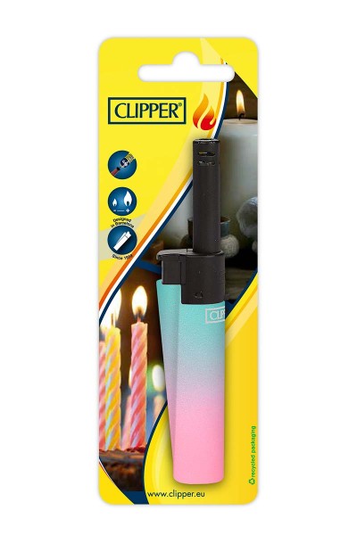 CLIPPER Allume-feu Mini Tube, réutilisable et rechargeable