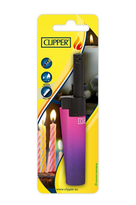 CLIPPER Allume-feu Mini Tube, réutilisable et rechargeable