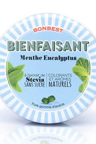 BONBEST Bienfaisant Gomme d'acacia à la Stévia boite 35g