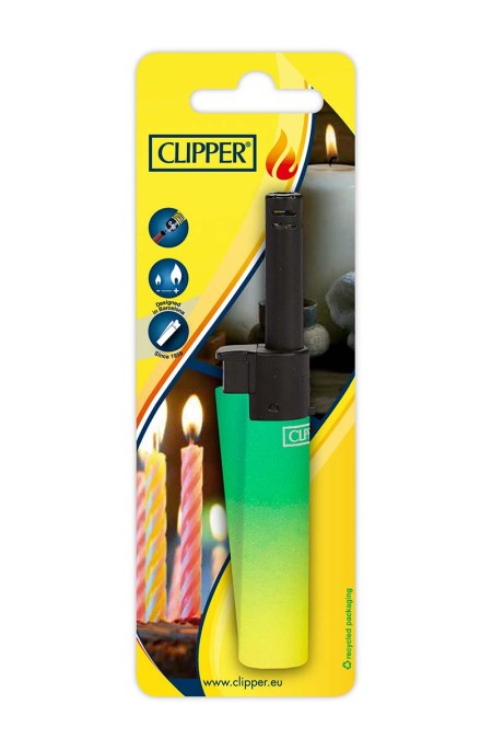 CLIPPER Allume-feu Mini Tube, réutilisable et rechargeable