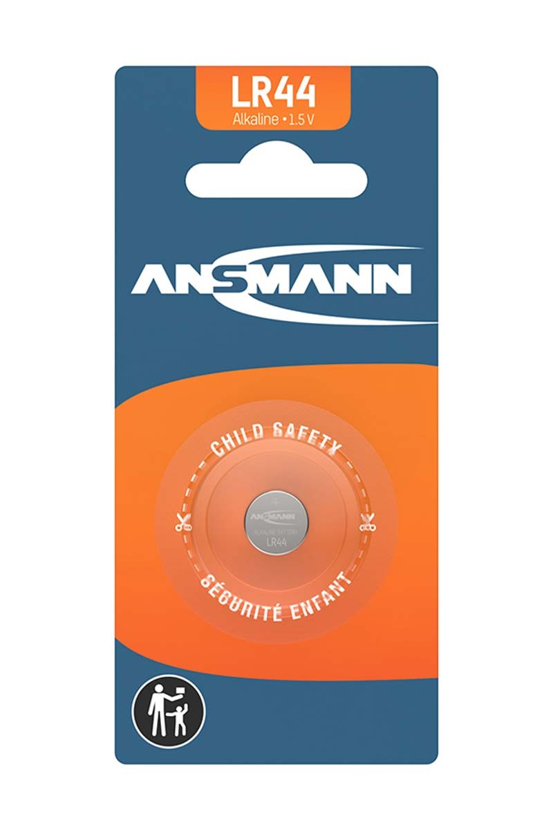 ANSMANN Pile bouton LR44 Alcaline 1,5V