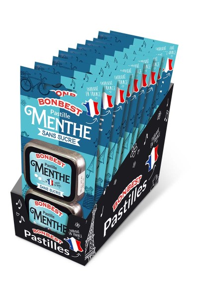 BONBEST Pastille sans sucre blister de 2 boites de 16g