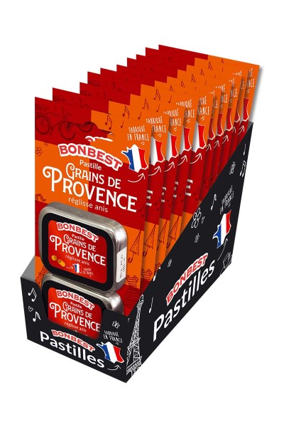 BONBEST Pastille avec sucre blister de 2 boites de 16g