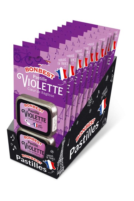 BONBEST Pastille avec sucre blister de 2 boites de 16g