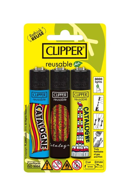 CLIPPER Briquet réutilisable et rechargeable, leader mondial