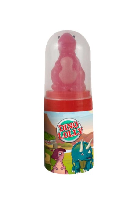 Dino Friends Lolly avec sucette et figurine dinosaure à collectionner