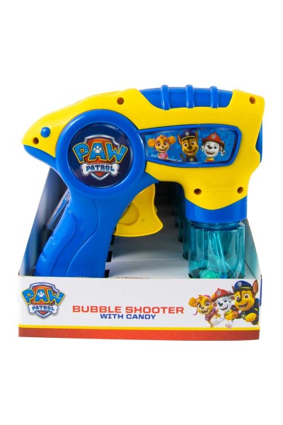 Pistolet à bulles Paw Patrol avec bonbons