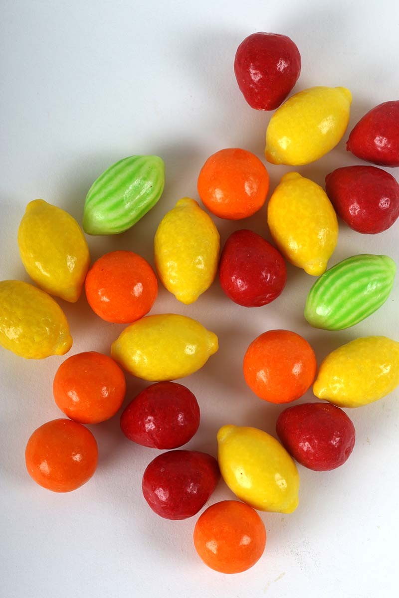BONBEST Chewing-gum Macédoine (pastèque, citron, orange, fraise) 2