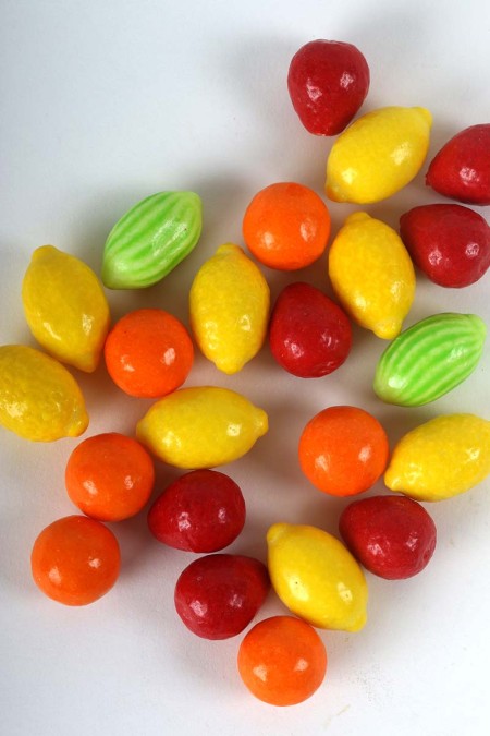 BONBEST Chewing-gum Macédoine (pastèque, citron, orange, fraise)