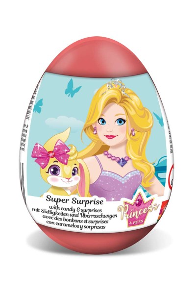 Oeuf Surprise avec bonbons jelly beans et autocollants