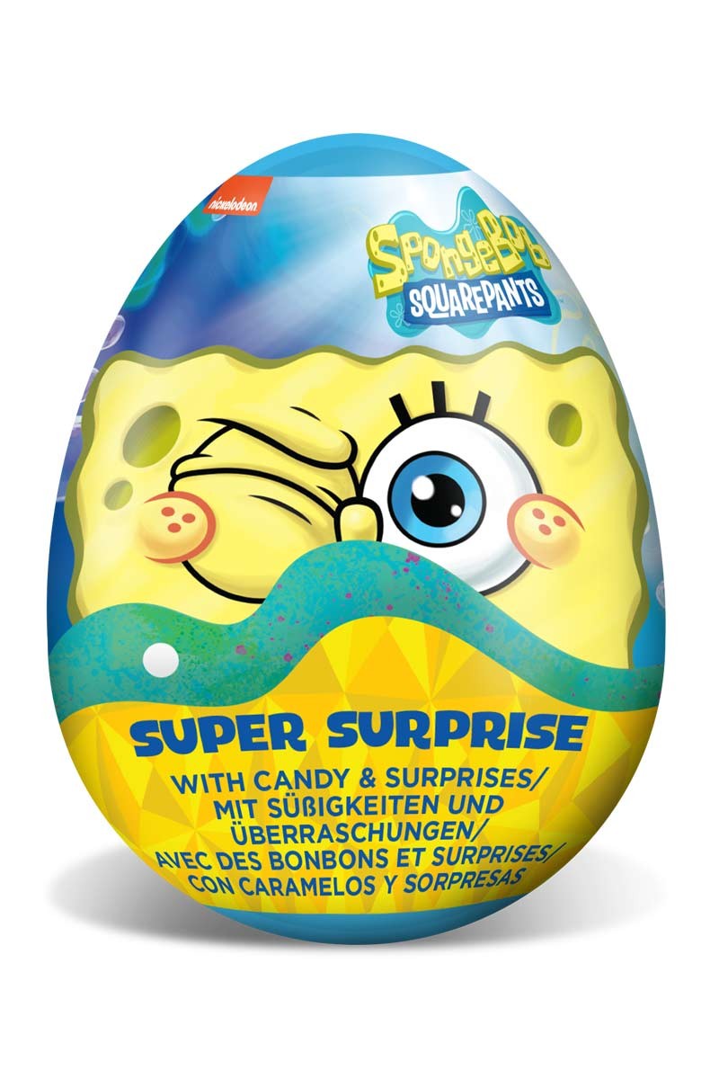 Oeuf Surprise avec bonbons jelly beans et autocollants 2