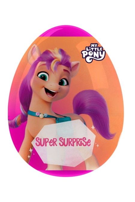Oeuf Surprise avec bonbons jelly beans et autocollants