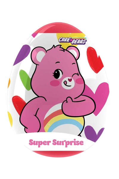 Oeuf Surprise avec bonbons jelly beans et autocollants