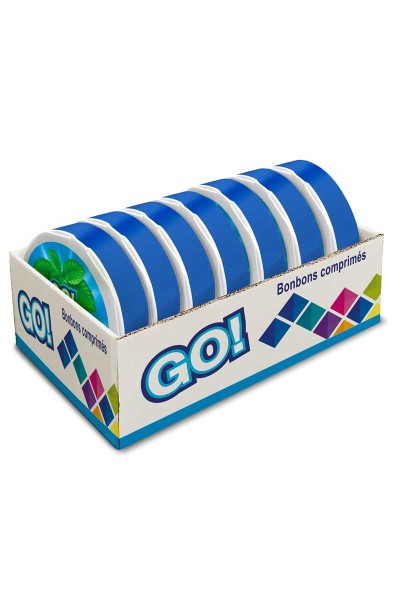 GO Bonbons comprimés sans sucre boite 42g