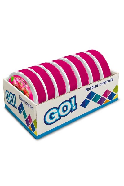 GO Bonbons comprimés sans sucre boite 42g