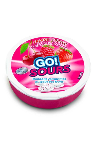 GO Bonbons comprimés sans sucre boite 42g