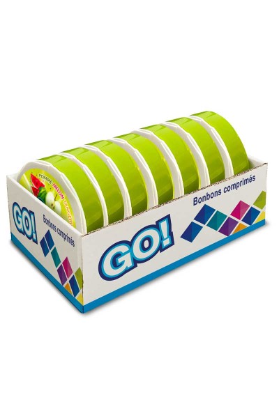 GO Bonbons comprimés sans sucre boite 42g