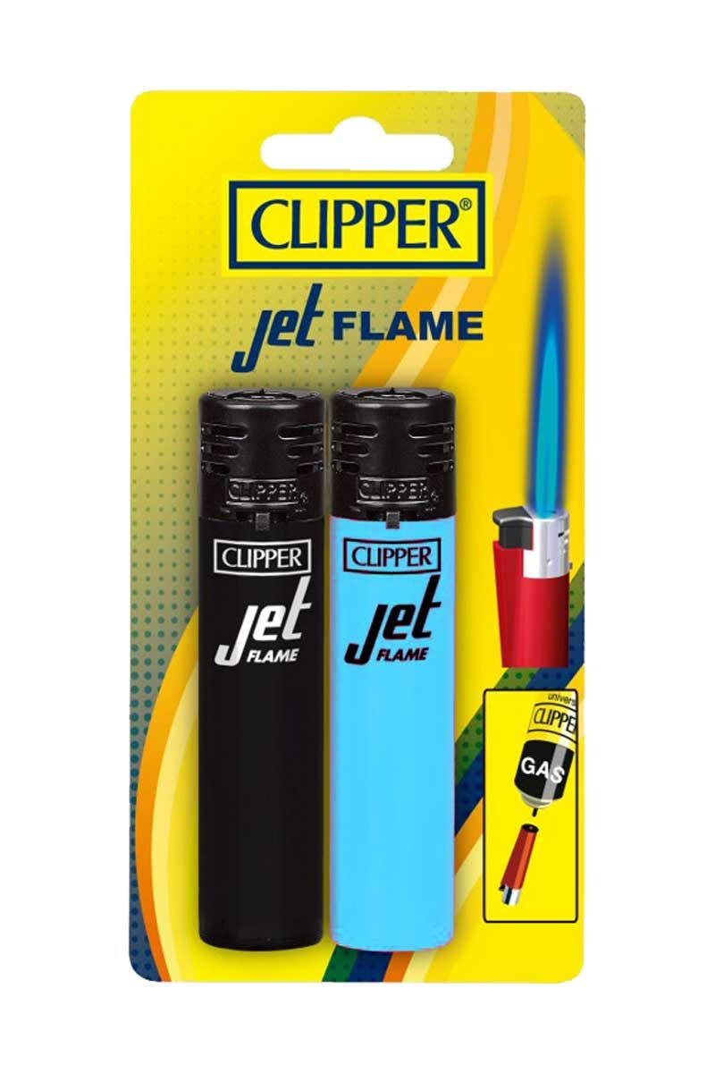 CLIPPER Briquet Jet Flame, électronique et rechargeable 2
