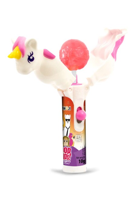 Pop Ups Lollipop avec sucette goût fraise