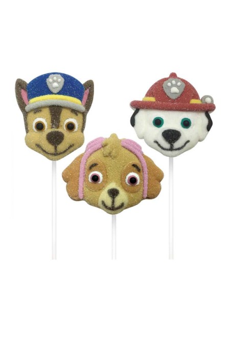 Sucette Marshmallow décorée