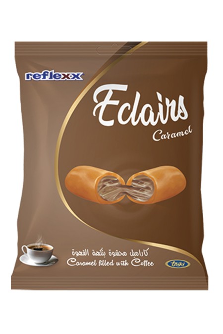 ECLAIRS REFLEXX Bonbons au caramel fourré, 4 parfums au choix