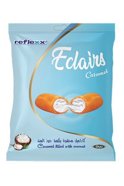 ECLAIRS REFLEXX Bonbons au caramel fourré, 4 parfums au choix