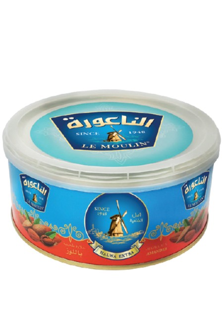 LE MOULIN Halva pâte de sésame boîte métal 350g, 2 saveurs au choix