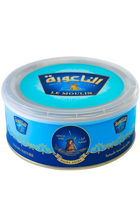 LE MOULIN Halva pâte de sésame boîte métal 350g, 2 saveurs au choix