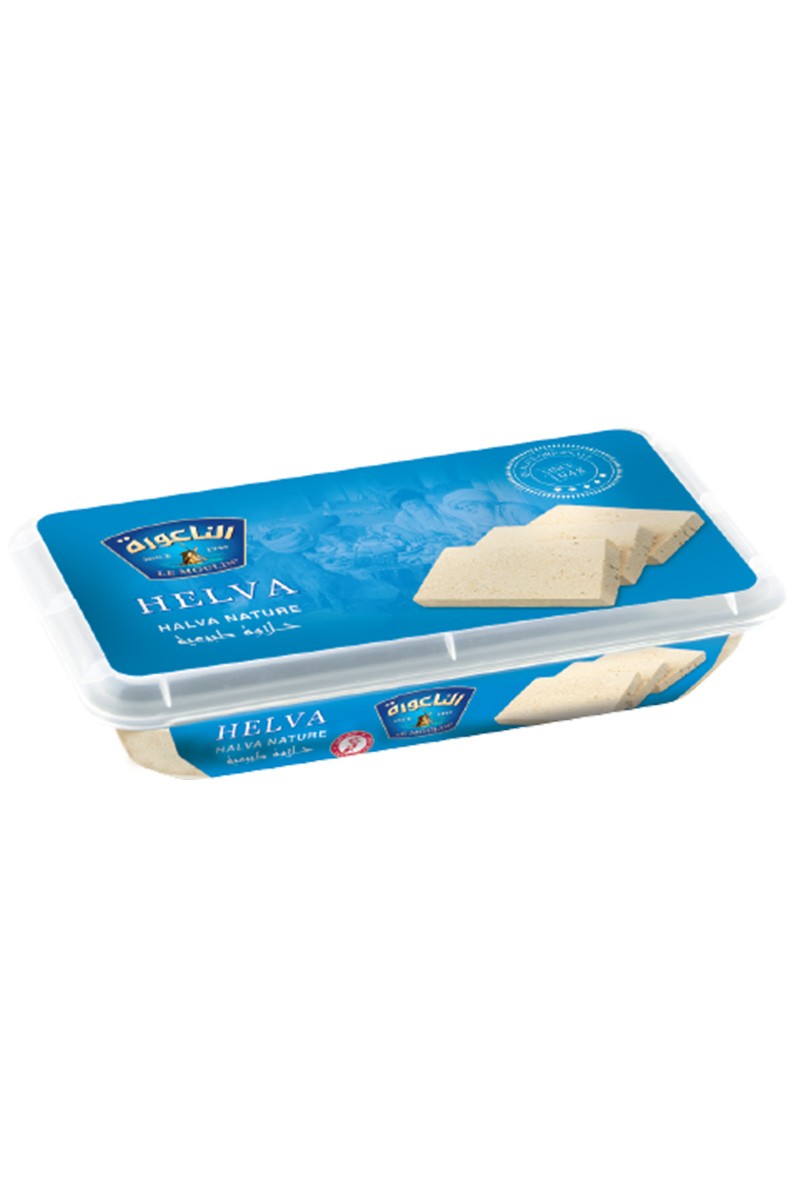 LE MOULIN Halva pâte de sésame boîte plastique 350g, 4 saveurs au choix