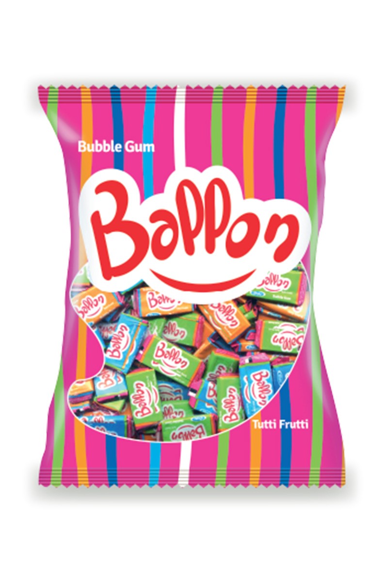 BALLON Chewing-gum Bubble gum sachet 150g 34 pièces