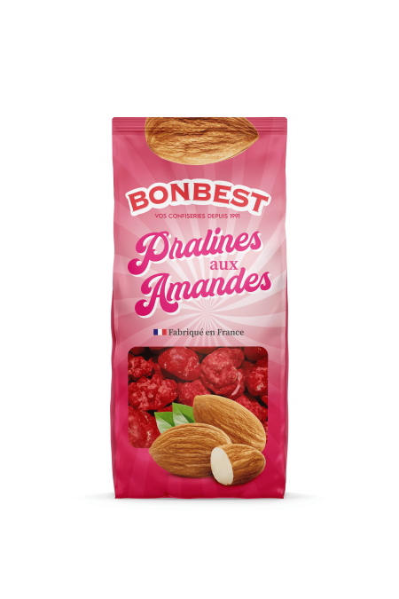 BONBEST Pralines aux Amandes artisanales et fabriquées en France