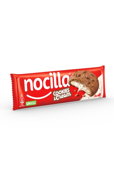NOCILLA Cookies fourrés à la pâte à tartiner sans huile de palme