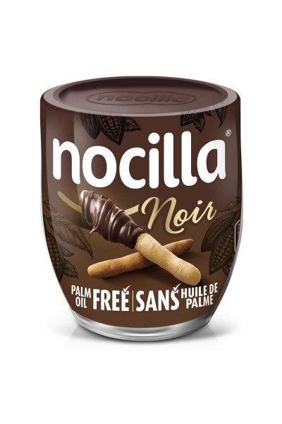 NOCILLA Pâte à tartiner Noir sans huile de palme, verre 180g