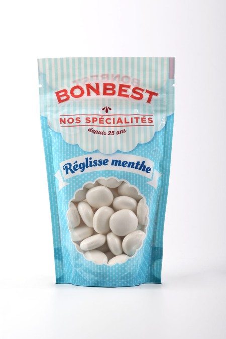 BONBEST Bonbons dragées Réglisse Menthe